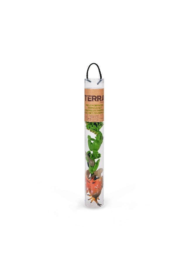 Terra 10 قطع حيوانات التحول 4-8 سم - Image 4